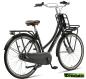 Preview: Hollandrad Retro Damen 28 Zoll 50 cm schwarz-matt